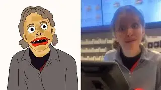 Funny Drawing Meme - Gina Lynn Edit  No Chick Fil A Sauce M