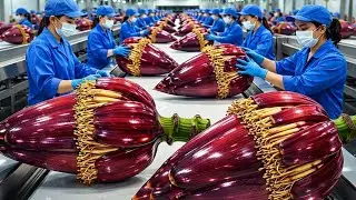 Dentro de una fábrica de flor de banano: de la flor cruda a un plato sorprendente