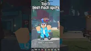 Лучшие места для рыбалки в Fisch #roblox #fisch