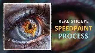 Realistic Eye Drawing Process 2 | SpeedPaint