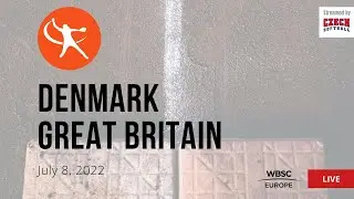 9 U-23 Men's Softball European Championship 2022 - Denmark VS Great Britain