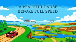 Before the Starting Line | Retro Racing Menu Music for Focus & Energy