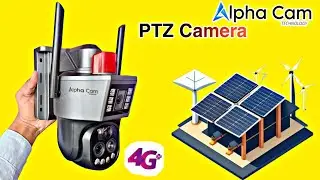 India's first 4G with PTZ control Alpha Cam 5mp |wireless security