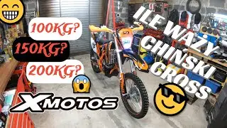 Ile waży CHIŃSKI cross ? 🤷‍♂️ Xmotos XB39 250 cc ASIX 100kg ? 120kg ? a może 150kg ? 😅 300 RR ER 🙃