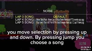 tboh coldfix: early look on custom music feature | pizza tower box of hell coldfix
