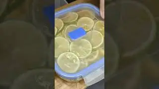 agua de limon con miel