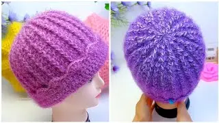 Easy Crochet a Hat and Beautiful Crochet Pattern for Beginners