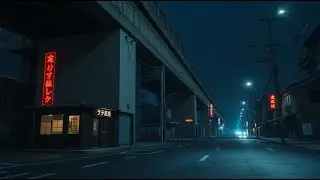 When Japan Sleeps 🌙 A Quiet Midnight Udon Shop with Rain & Lo-Fi Night Vibes