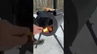 Budget Camp Stove Set Up & Burn In