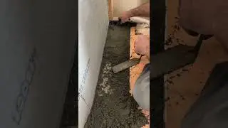 Curbless Shower Pan Installation
