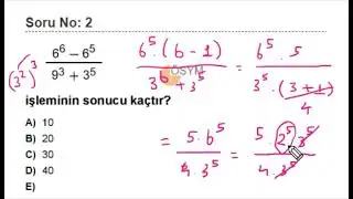 2022 DGS MATEMATİK SORULARI VE &Ccedil;&Ouml;Z&Uuml;MLERİ