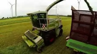 LU Flaskamp Schnittroggen Ernte mit GoPro