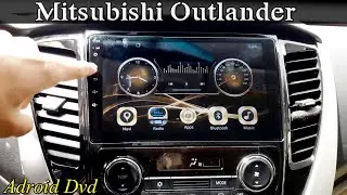 Mitsubishi Outlander 2014 &ndash; 18 installing Android Full Touch DVD Player - Clayton Trading