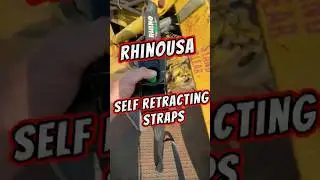 Rhino USA Self Retracting Ratchet Straps, Lasso Straps & Shackles.