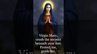 🌹Дева Мария, сокруши змея &ndash; Быстрая молитва ✝️