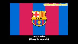 Hino do Barcelona  HD (com letra)