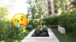 Speyer 2020. Grabst&auml;tte von Helmut Kohl. Corona. BMW R1200GS Adventure