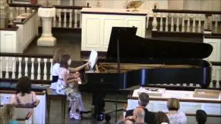 Jemma  & Michaela, Yankee Doodle Variations By Arr. Robert Vandall