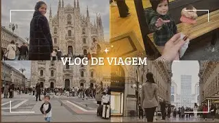 VLOG MILÃO COM CRIANÇA + GALLERIA VITTORIO EMANUELE + CATEDRAL DE MILÃO + CASTELO SFORZESCO 🇮🇹🍕