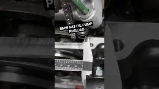 BMW N63 OIL PUMP CHAIN PRELOAD PROCEDURE #bmwn63 #shorts