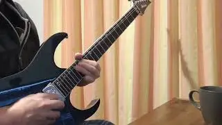 Holy Diver guitar solo cover (Ronnie James Dio).