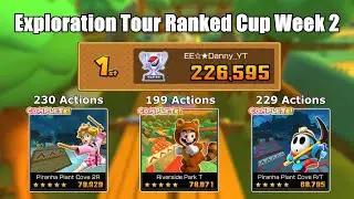 Mario Kart Tour - Exploration Tour (2024) Ranked Cup Week 2 226,595 pts