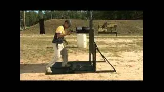 Pistol shooting from alternate positions