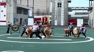 消防署出初式2026大太鼓からの「祝い太鼓」