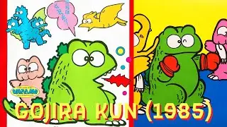 Godzilla aka Gojira Kun (MSX, 1985) - Gameplay