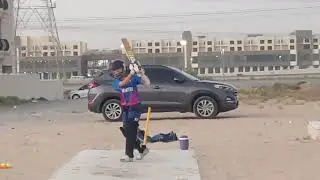 Emirates cricket board leagues - Batting practise session.