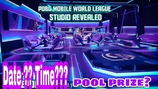 PUBGM WORLD LEAGUE STUDIO REVEALED | PMWL 2020: PUBG Mobile World League 2020 dates | PMPL STUDIO