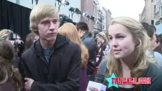 Jason Dolley & Bridgit Mendler On First Kisses!