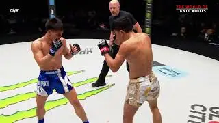 Rambolek (Thailand) vs Asa Ten Pow (USA) | KNOCKOUT, MUAY THAI fight, HD