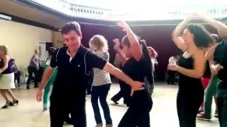 Freestyle Salsa dance at Toronto Salsa Practice