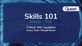 Umiejętności 101: RMAD - DRE - 5 umiejętności, kt&oacute;re powinien znać każdy zesp&oacute;ł