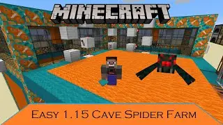 Easy Cave Spider Farm in Minecraft [1.15+] | Minecraft Java Edition