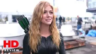 Katherine McNamara Suits Up as Mia Smoak Featurette HD | DCTV Crisis on Infinite Earths Crossover