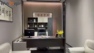 CEO Office Setup Executive Desk, Chair & Sofa &ndash; What Else Would You Add