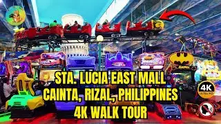 Sta. Lucia East, Cainta to Robinsons Metro East, Pasig 4k Walk Tour Philippines