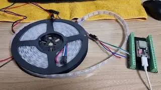 WS2815 LED Strip with ESP32 demo
