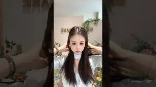 Smooth Hair Wig Try-on | Real or Fack #shorts #wig #hairstyle #hair#wigs#hairwig