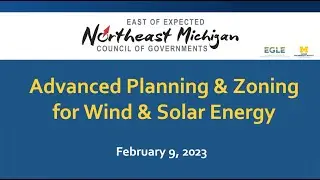 Advanced Planning & Zoning for Wind & Solar | Renewable Energy Academy Series