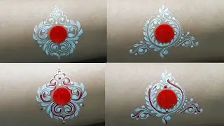 2 New bindi design | Simple bindi design | Chandan design | Kolka design | SULIPA CREATION ❤