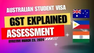 Genuine Student Test EXPLAINED GST Australia Student Visa Update (You Must See This!) April 2024