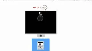How to create switch button to ON bulb using javascript