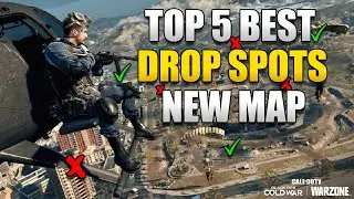 Top 5 BEST Landing Spots For NEW WARZONE MAP! Win More and Loadout GUARANTEED! (Season 3 - Warzone)
