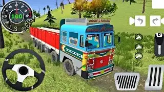 Offroad Indian Truck Driver Simulator 2020 Cargo Duty Truck Driving - Android Gameplay #video #viral