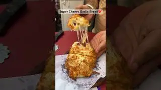 Super cheesy garlic bread #shorts #viral
