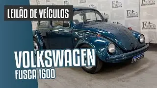 LEIL&Atilde;O - VW FUSCA 1600 - 'Freitas Leiloeiro'