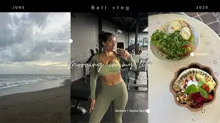 Morning Routine in Bali |Workout, Sauna, Ice Bath, Beach & Daily Life